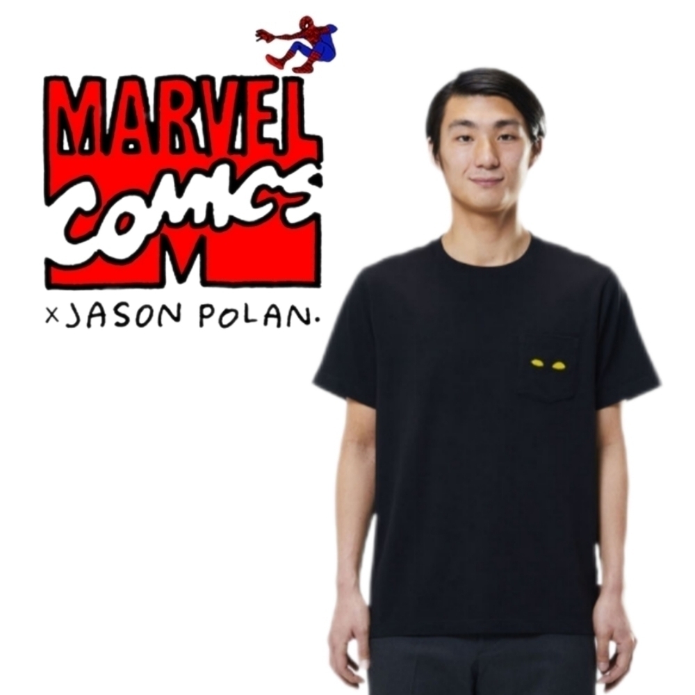 Rare Marvel X Jason Polan Black Panther T-Shirt